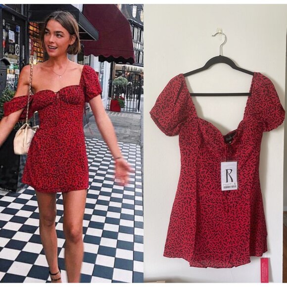 Realisation Par Dresses & Skirts - Réalisation Par The Venus - Red Squiggle